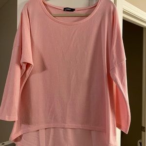 Pink uget sweater worn one time